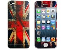 Union Flag de impressão adesivo de pele para o iPhone 5